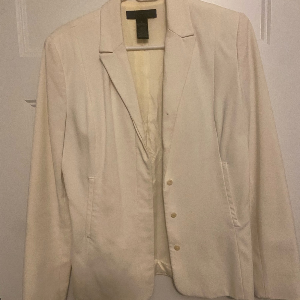 Women's White Blazer